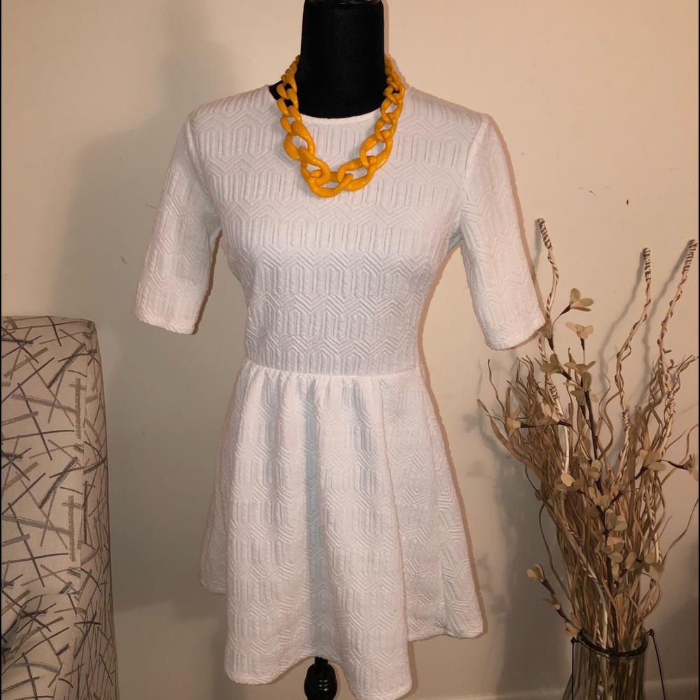 B Darlin white dress